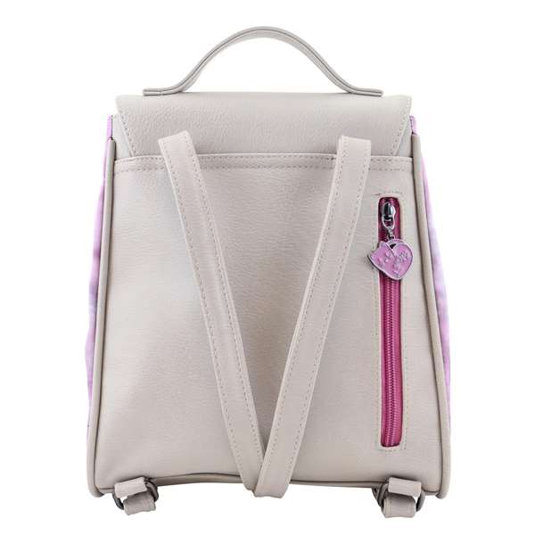 Safta Gorjuss™ Mini Sac à dos à rabat "Ruby Wild" - Mochila, Polyester Gris pour Enfant dès 3 ans