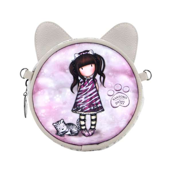 Safta Mini bandoulière ronde Gorjuss Ruby Wild, sac à dos pour enfant à partir de 3 ans, gris, polyester et polyuréthane Safta Mini bandoulière ronde Gorjuss Ruby Wild, sac à dos pour enfant à partir de 3 ans, gris, polyester et polyuréthane