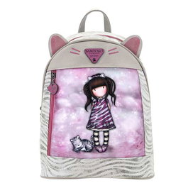 Safta Mini sac à dos Gorjuss "Ruby Wild" pour enfants dès 3 ans - Gris - Polyester et polyuréthane