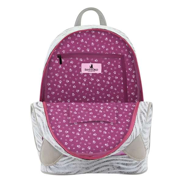 Safta Mini sac à dos Gorjuss "Ruby Wild" pour enfants dès 3 ans - Gris - Polyester et polyuréthane Safta Mini sac à dos Gorjuss "Ruby Wild" pour enfants dès 3 ans - Gris - Polyester et polyuréthane