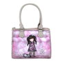 Safta Sac à main Gorjuss "Ruby Wild" pour fille, motif chat, en polyester et polyuréthane, gris