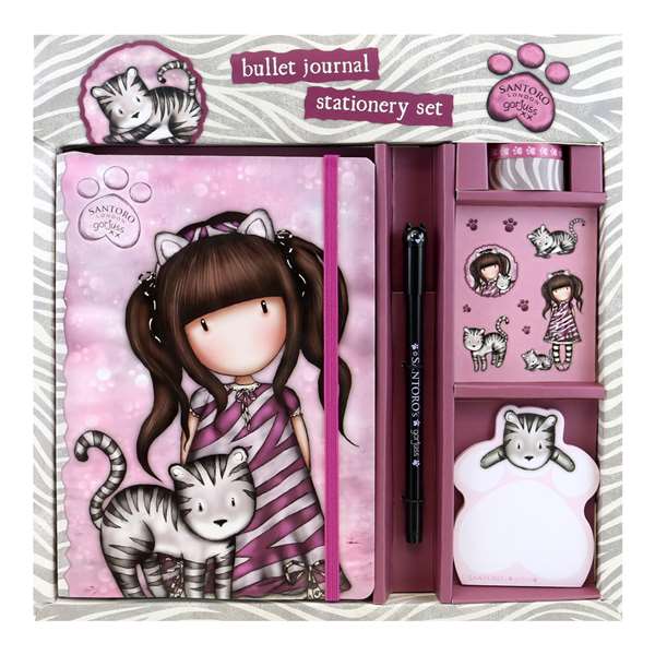 Safta Set de Papeterie Gorjuss "Ruby Wild" - Kit Loisir Créatif 3 ans, Couleur Gris, Matière Polyester + Polyuréthane Safta Set de Papeterie Gorjuss "Ruby Wild" - Kit Loisir Créatif 3 ans, Couleur Gris, Matière Polyester + Polyuréthane
