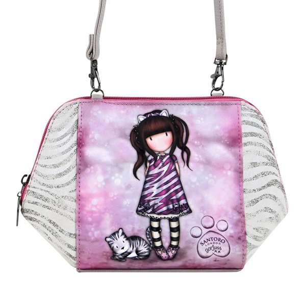Safta - Sac bandoulière Gorjuss Ruby Wild en polyester et polyuréthane - Gris