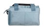 Safta Sac à langer adaptable à la poussette "Leaves", accessoire bébé, 3 ans, vert mer, matière velours REACH