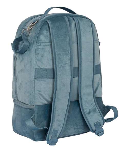 Safta Sac à dos accessoires bébé Leaves, velours vert mer, 3 ans Safta Sac à dos accessoires bébé Leaves, velours vert mer, 3 ans