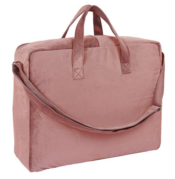 Safta Maleta Marsala Sac maternité à accessoires bébé en velours, rose caldera, pour enfant dès 3 ans
