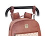 Safta - Sac à dos bébé "Marsala" en velours rose - Accessoires pour bébé - À partir de 3 ans
