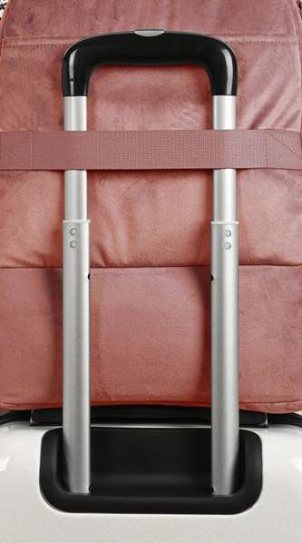 Safta - Sac à dos bébé "Marsala" en velours rose - Accessoires pour bébé - À partir de 3 ans