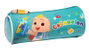 Safta Portatodo Cocomelon 'Back to Class' rond 20x7x7 cm - Organisateur de repas pour école, facile à nettoyer, polyester 300D, recommandé à partir de 3 ans