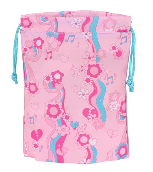 LOL Surprise! Safta Saquito merienda Glow Girl - Sac à dos enfant, polyesther 300D, 20x25 cm, rose, à partir de 3 ans