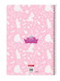 Disney - Cahier format A4 80 pages à couverture rigide - Collection Princeses Magical - Modèle 21,5x31x1 - En espagnol - Couleurs rose et beige