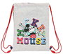 Safta Sac Plano Junior Mickey Mouse "Only One" pour enfant, 26x34x1 cm, polyester 300D, couleur bleu marine