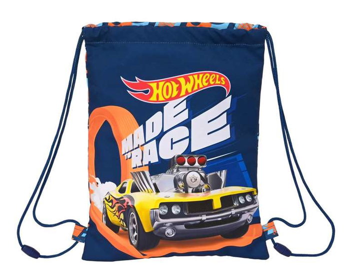 Safta Sac à Dos Junior Hot Wheels Speed Club 26x34x1 cm, Polyester 300D, Bleu Marine et Orange, Enfant à partir de 3 ans Safta Sac à Dos Junior Hot Wheels Speed Club 26x34x1 cm, Polyester 300D, Bleu Marine et Orange, Enfant à partir de 3 ans