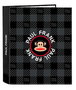 Paul Frank Classeur Format 4 Anneaux 35mm Dos Large "Campers" 27x33x6 cm - Modèles Surtis en Polyester 300D - Référence Carpeta F.