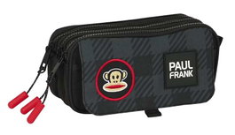 Safta Portatodos Triple Big Paul Frank "Campers" 21.5 x 10 x 8 cm, 300D Polyester avec REACH, Âge 3 ans et plus - Modèles Surtis