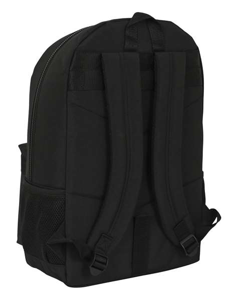 Safta Paul Frank Campers - Sac à dos transformable en chariot, 30 x 46 x 14 cm, polyester 300D, noir, recommandé à partir de 3 ans