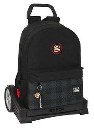 Safta Moch 758+ Carro Evolution Paul Frank Campers Valise cabine 30x46x14 - Polyester 300D - À partir de 3 ans - Noir
