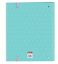 Safta Carp 4 ani VMB 27x32x3,5 Mint Paradise - Carpe de 35 mm avec recambio - Âge minimum 3 ans - Polyester 300D avec reach - Couleur vert menta