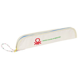 Benetton Topitos Porte-flûte - Intérieur rembourré, compartiment tige de nettoyage, asa latérale, renfort bordure - 37 x 8 x 2 cm