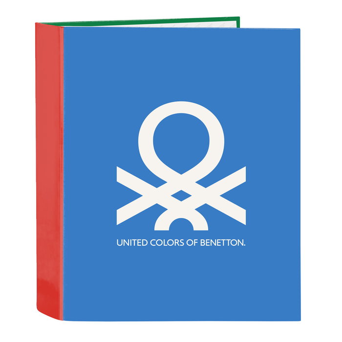 Reliure à anneaux Benetton Topitos A4 (27 x 33 x 6 cm) Reliure à anneaux Benetton Topitos A4 (27 x 33 x 6 cm)