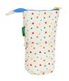 Safta Portatodo Benetton "Topitos" - Cubilete de voyage pour enfants, polyester 300D, couleur blanc cassé, 8x19x6 cm, dès 3 ans