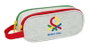 Benetton Portatodo Pop Double - Porte-tout en tissu tricoté 21x8x6 cm, modèle assorti aléatoirement