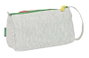 Benetton Pop Sac à dos avec poche extensible rembourré 20 x 11 x 8,5 cm en tissu tricoté Gris