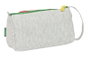 Benetton Portatodo Pop - Sac organisateur avec poche dépliante vide, 20 x 11 x 8.5 cm, tissu tricoté, gris