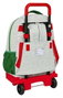 Benetton Sac à dos grande capacité avec roues compact et détachable Pop 33x45x22 cm Gris - Tissu Knit Fabric