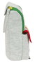 Benetton Portatodo Pop - Sac de transport avec anse, 6 x 21 x 6 cm, tissu tricoté, gris, pour enfant 3 ans et plus
