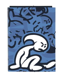 Safta Carpeta Folio 3 Solapas El Niño "Bahia" - Chemise avec rabats pour enfant 26x33,5x2,5 cm - Polyester 300D
