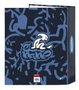Safta El Niño Bahia - Classeur Format 4 anneaux 35mm, dos large 27x33x6 cm, polyester 300D, modèle assorti