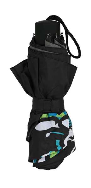 Safta 54xx Parapluie plegable manuel 54 cm vert pour enfant, modèle Green Bali, tissu 300D polyester, conforme REACH