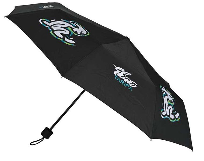 Safta 54xx Parapluie plegable manuel 54 cm vert pour enfant, modèle Green Bali, tissu 300D polyester, conforme REACH