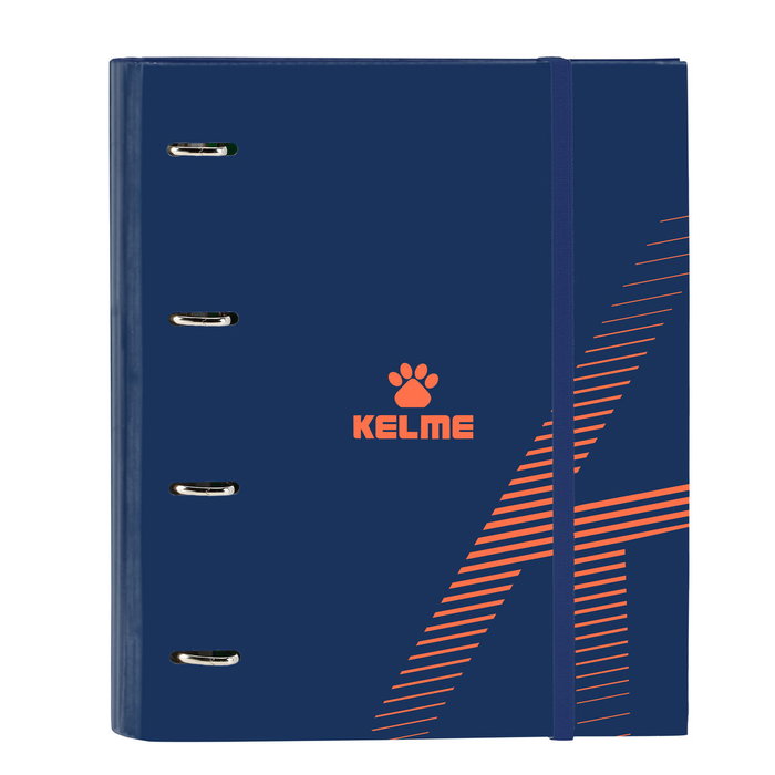 Reliure à anneaux Kelme Navy blue Orange Blue marine (27 x 32 x 3.5 cm) Reliure à anneaux Kelme Navy blue Orange Blue marine (27 x 32 x 3.5 cm)