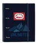 Reliure à anneaux Eckō Unltd. Peaks Blue marine (27 x 32 x 3.5 cm)