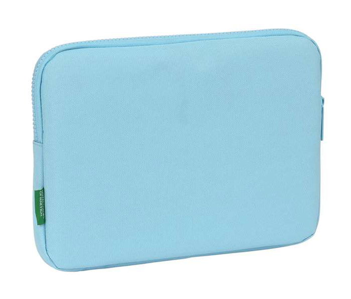 Benetton Housse pour ordinateur portable 11,6" Sequins 31 x 23 x 2 cm en polyester 600D - Azur