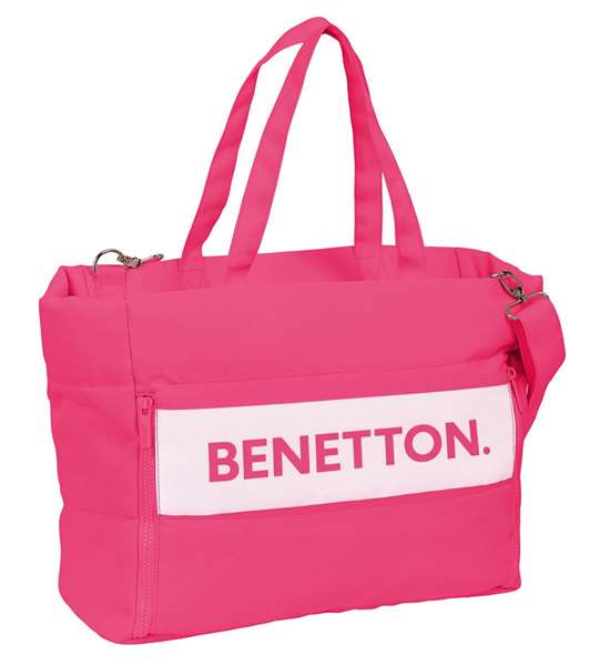 Benetton Sac Raspberry Fuchsia pour ordinateur portable 14,1 pouces