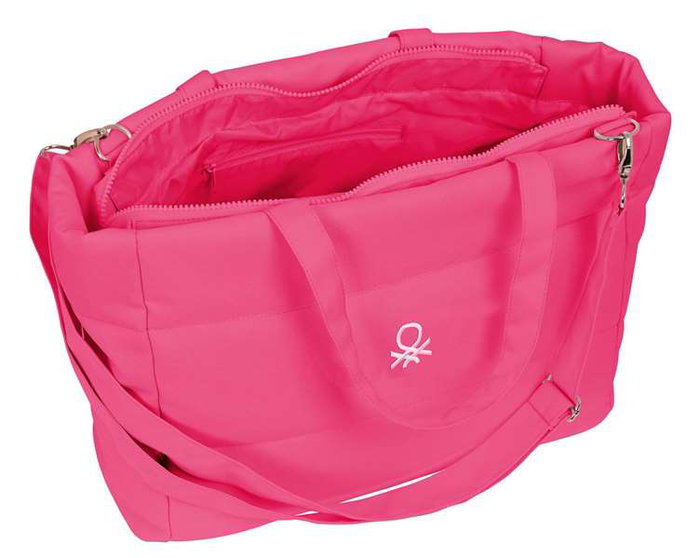 Benetton Sac Raspberry Fuchsia pour ordinateur portable 14,1 pouces