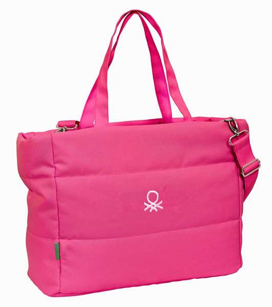 Benetton Sac Raspberry Fuchsia pour ordinateur portable 14,1 pouces