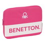 Benetton Housse d'ordinateur portable 11,6'' Raspberry Fuchsia (31x23x2 cm)