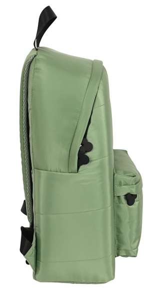 Safta Sac à dos Minnie Mouse Mint Shadow 33 x 42 x 15 cm - Vert militaire - Âge recommandé 3 à 99 ans