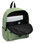 Safta Sac à dos pour ordinateur portable 14,1 pouces Minnie Mouse Mint Shadow - 31 x 40 x 16 cm, vert militaire, matériau renforcé