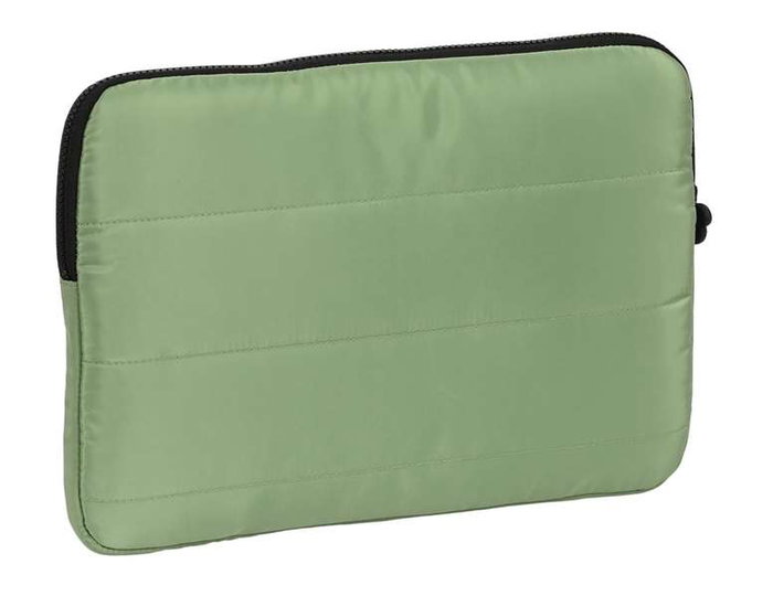 Safta Funda para portatil 14'' Minnie Mouse "Mint Shadow" - Housse d'ordinateur portable 34x25x2 cm, vert militaire, Taslon rembourré