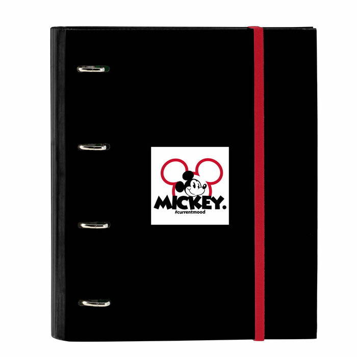 Reliure à anneaux Mickey Mouse Mickey Mood Rechange (100 Volets) A4 Reliure à anneaux Mickey Mouse Mickey Mood Rechange (100 Volets) A4