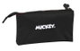Safta - Coffret triple organisateur Mickey Mouse "Mickey Mood" 22x12x3 cm en polyester 600D, rouge et noir, pour enfant 3 ans