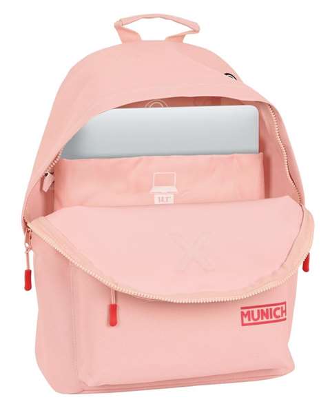 Safta Sac à dos pour ordinateur portable 14,1" Munich Basicos "Maquillaje" - 31x41x16 cm, polyester 600D, design aléatoire