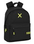 Safta Mochila Munich Sac à dos pour ordinateur portable 14.1 pouces Basique Noir 31x41x16 cm - Modèles assortis