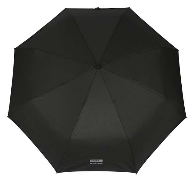 Safta Business 58XX Parapluie automatique pliable 58 cm, noir (Nylon 900D, cuir PVC) Safta Business 58XX Parapluie automatique pliable 58 cm, noir (Nylon 900D, cuir PVC)