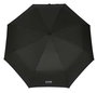 Safta Business 58XX Parapluie automatique pliable 58 cm, noir (Nylon 900D, cuir PVC)